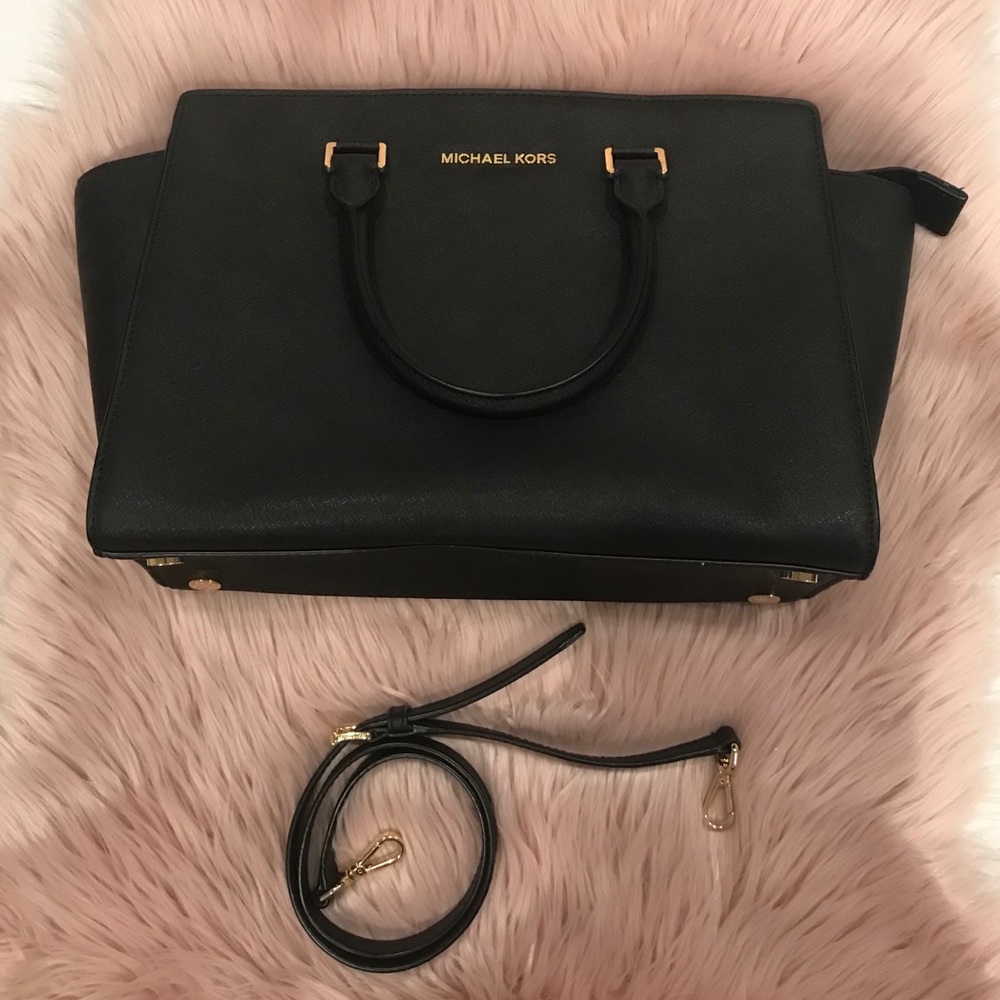 SOLD Michael Kors Selma Satchel Large